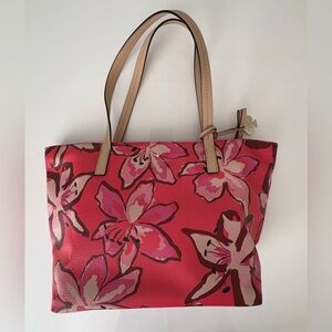 Kate Spade Hawthorne Lane Tiger Lily Ryan Floral Tote Bag